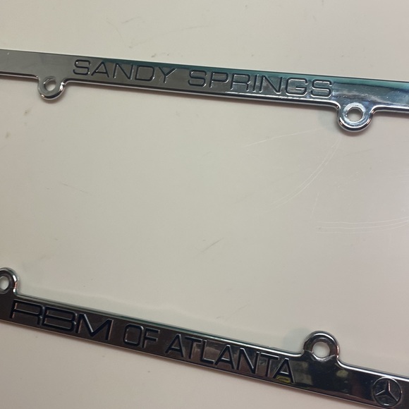 New! Mercedes benz sandy springs RBM of Atlanta tag - Picture 5 of 6